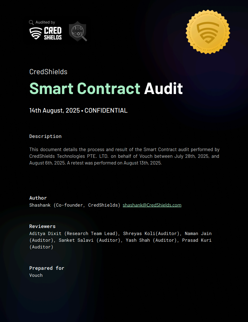 VOUCH Token Audit Report: Sep 2025